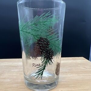 Vintage Pine Peanut Butter Glass Glass Drinking Kitchen Mauzy